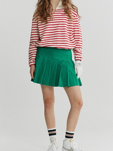 ESSENTIAL PLEATS SKIRT (WOMEN)-a