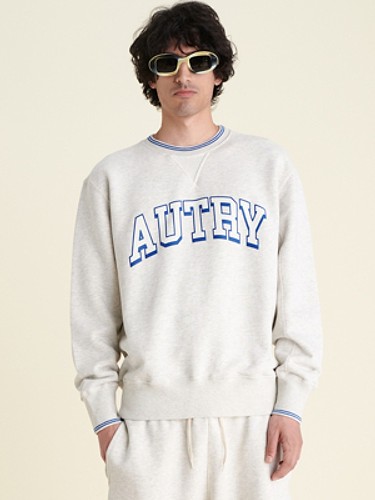 AUTRY M CREW NECK SWEATSHIRT-a