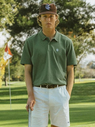 Quiet Golf MONOGRAM POLO-a