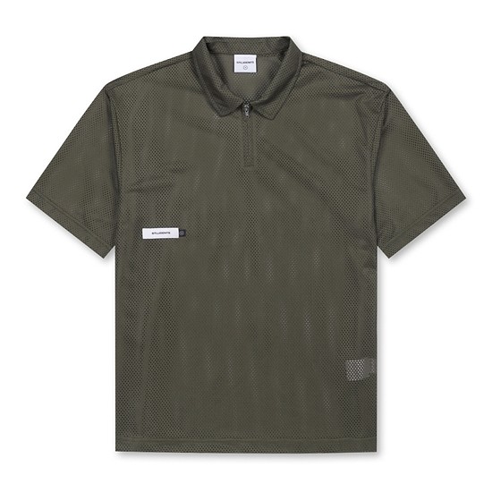 [스튜던츠 골프] Course Marshal Mesh Zip Polo