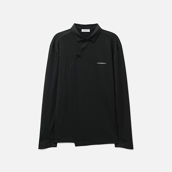 HYPEGOLF x PAF DIAGONAL POLO LONG SLEEVES