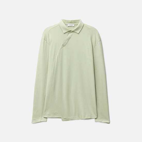HYPEGOLF x PAF DIAGONAL POLO LONG SLEEVES