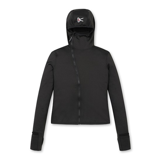 [디스트릭트비전] Women’s Hooded Fitted Grid Fleece