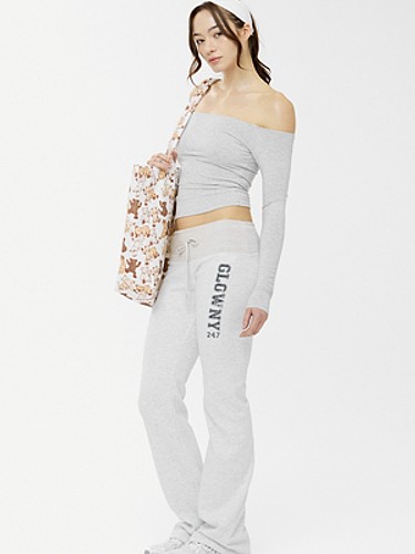 [GLOWNY] 247 DAY SNUG FLARE PANTS-a