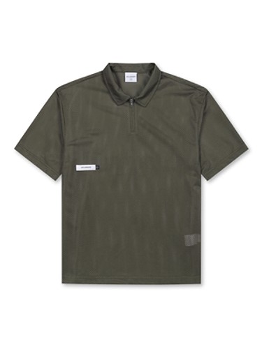 [스튜던츠 골프] Course Marshal Mesh Zip Polo-a