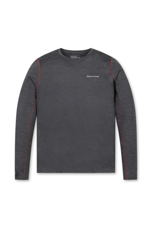 [디스트릭트비전] MEN’S Merino Long Sleeve Mock Tee_GREY-a