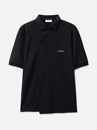 HYPEGOLF x PAF DIAGONAL POLO T-SHIRT-a