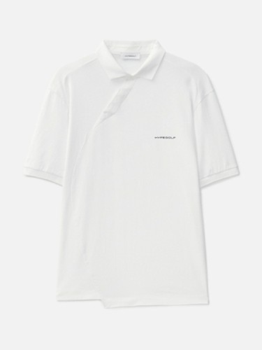 HYPEGOLF x PAF DIAGONAL POLO T-SHIRT-a
