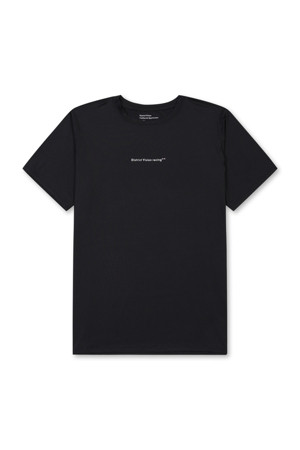 [디스트릭트비전] MEN’S Ultralight Aloe Short Sleeve Tee_BLACK-a