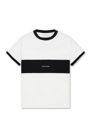 [디스트릭트비전] UNI Japan Cotton Ringer Tee_BLACK-a