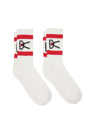 [디스트릭트비전] USA Cotton Socks (2 Pack)_RED-a