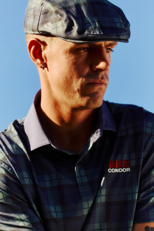 [BIRDS OF CONDOR] LAWN PAWN  FLAT CAP_BLUE-a