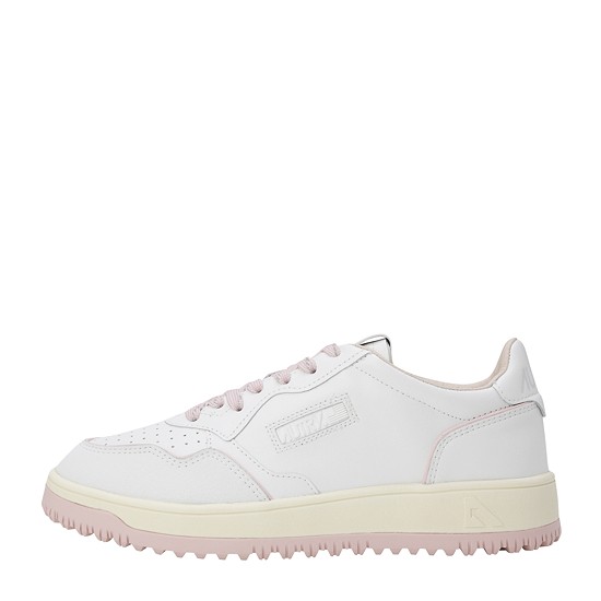 AUTRY WOMEN GOLF SHOES WHT/PCHSK