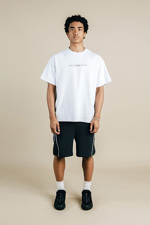 [스튜던츠 골프] Exhibition Track Shorts_NAVY-a