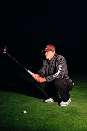 [스튜던츠 골프] Starter Q-Zip Jacket_BLACK-a