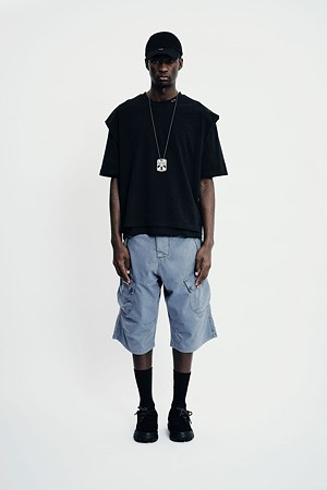 [피에트X오클리] Layered T-shirt_BLACK-a