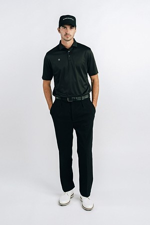 [스튜던츠 골프] Librarian S/S Polo_BLACK-a