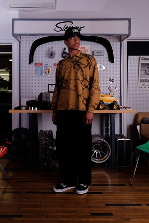 [스튜던츠 골프] Harvey L/S Polo_BROWN-a